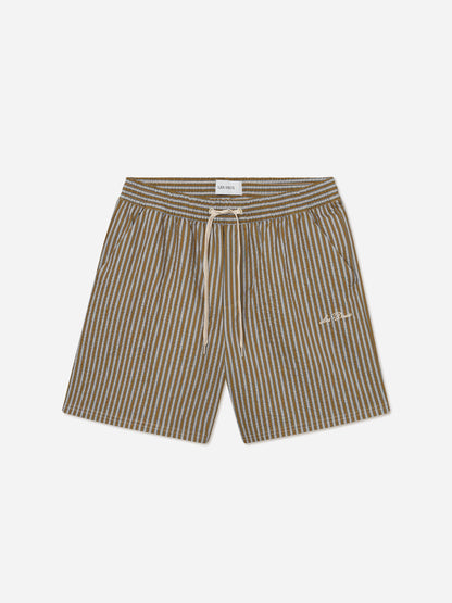 Stan Stripe Seerseucker Swimshorts