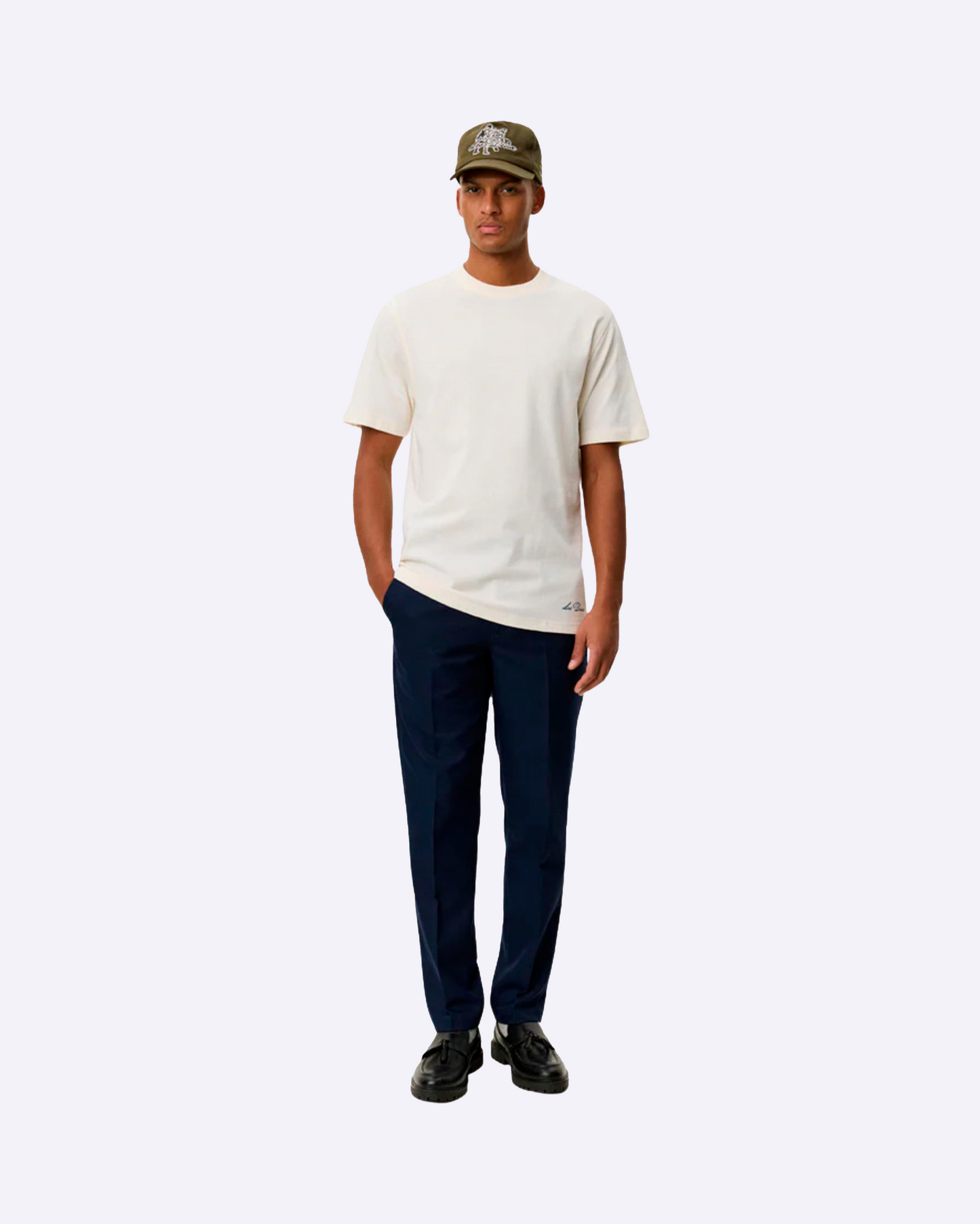 Ben Artist T-Shirt Eggnog White