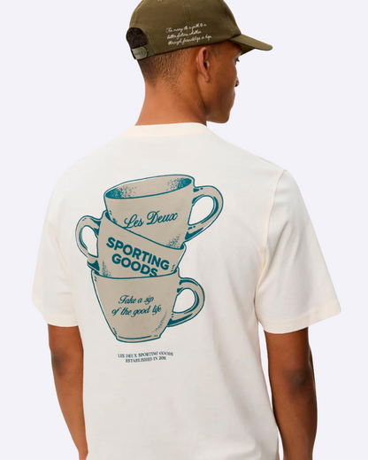 Ben Artist T-Shirt Eggnog White