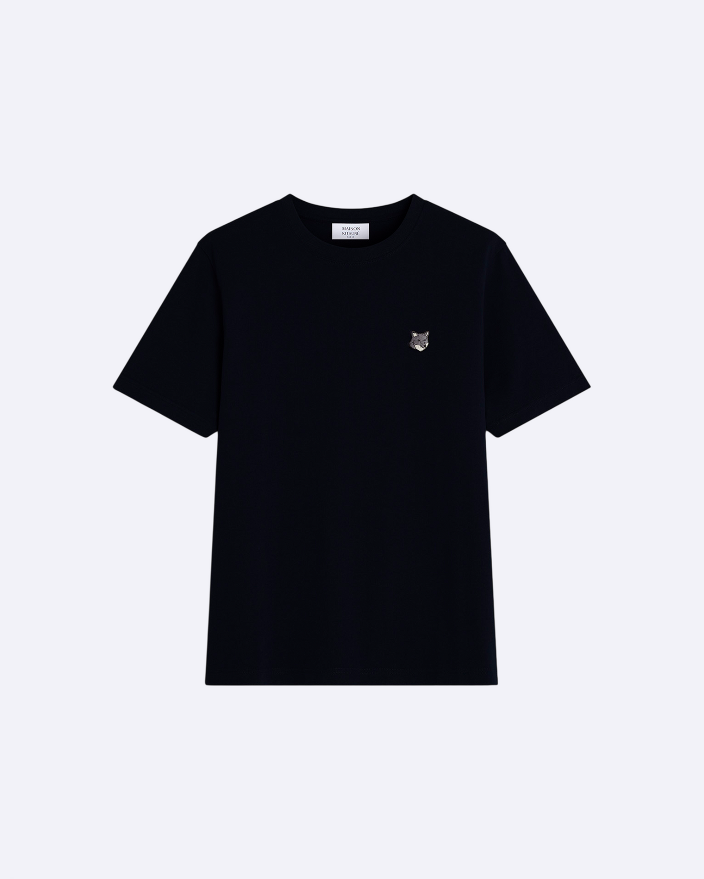 Bold Fox Head-Patch T-Shirt - Black