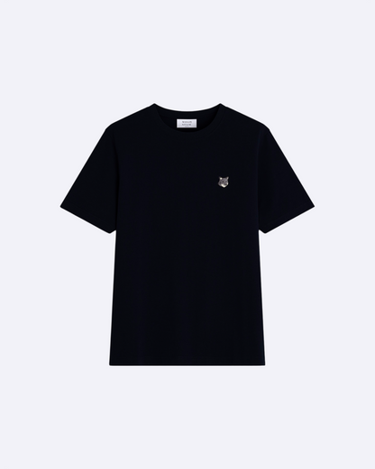 Bold Fox Head-Patch T-Shirt - Black