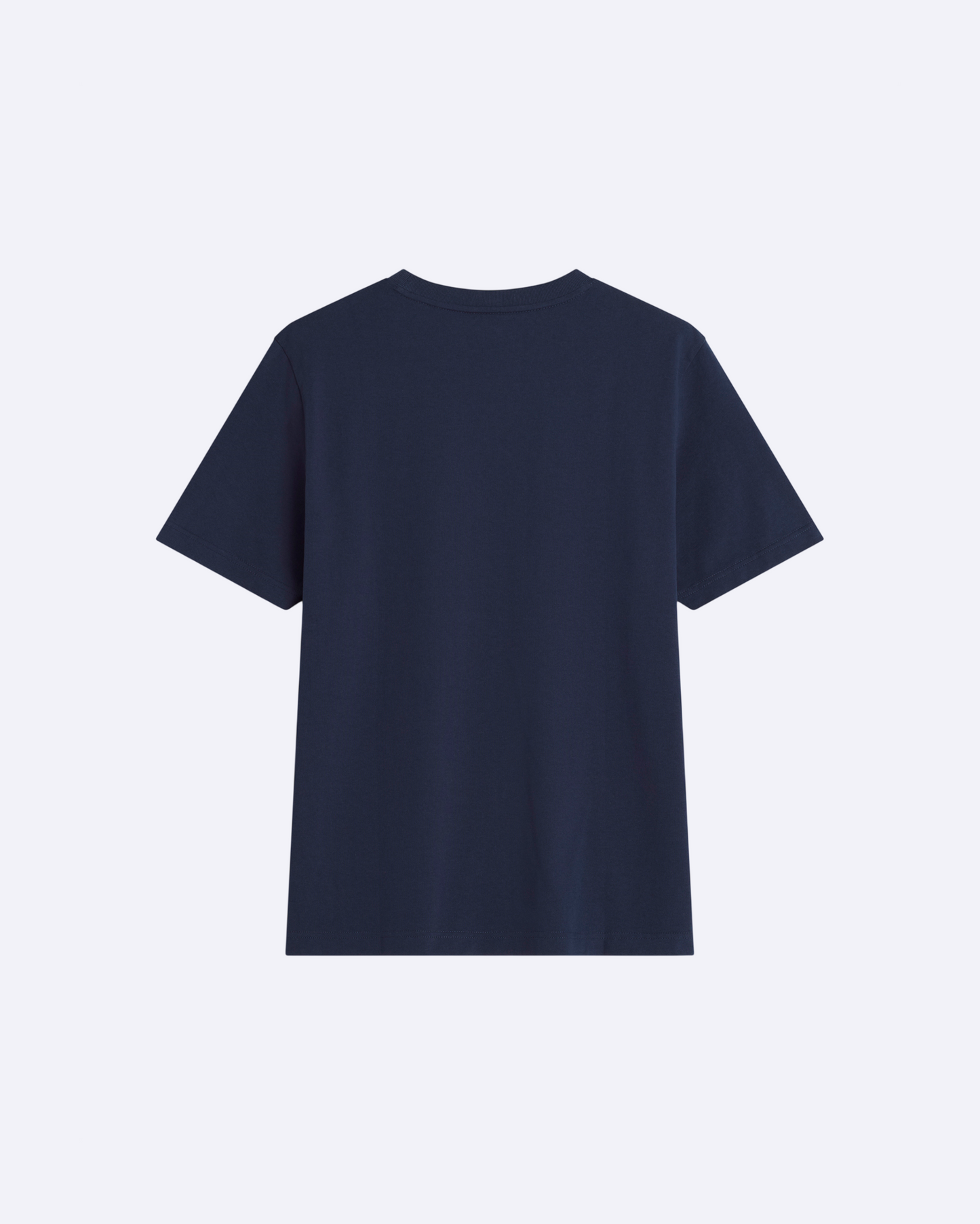 Bold Fox Head-patch T-Shirt- Navy