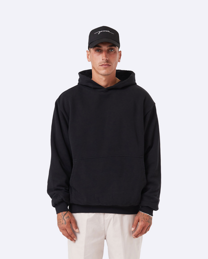 Box Hoodie Black