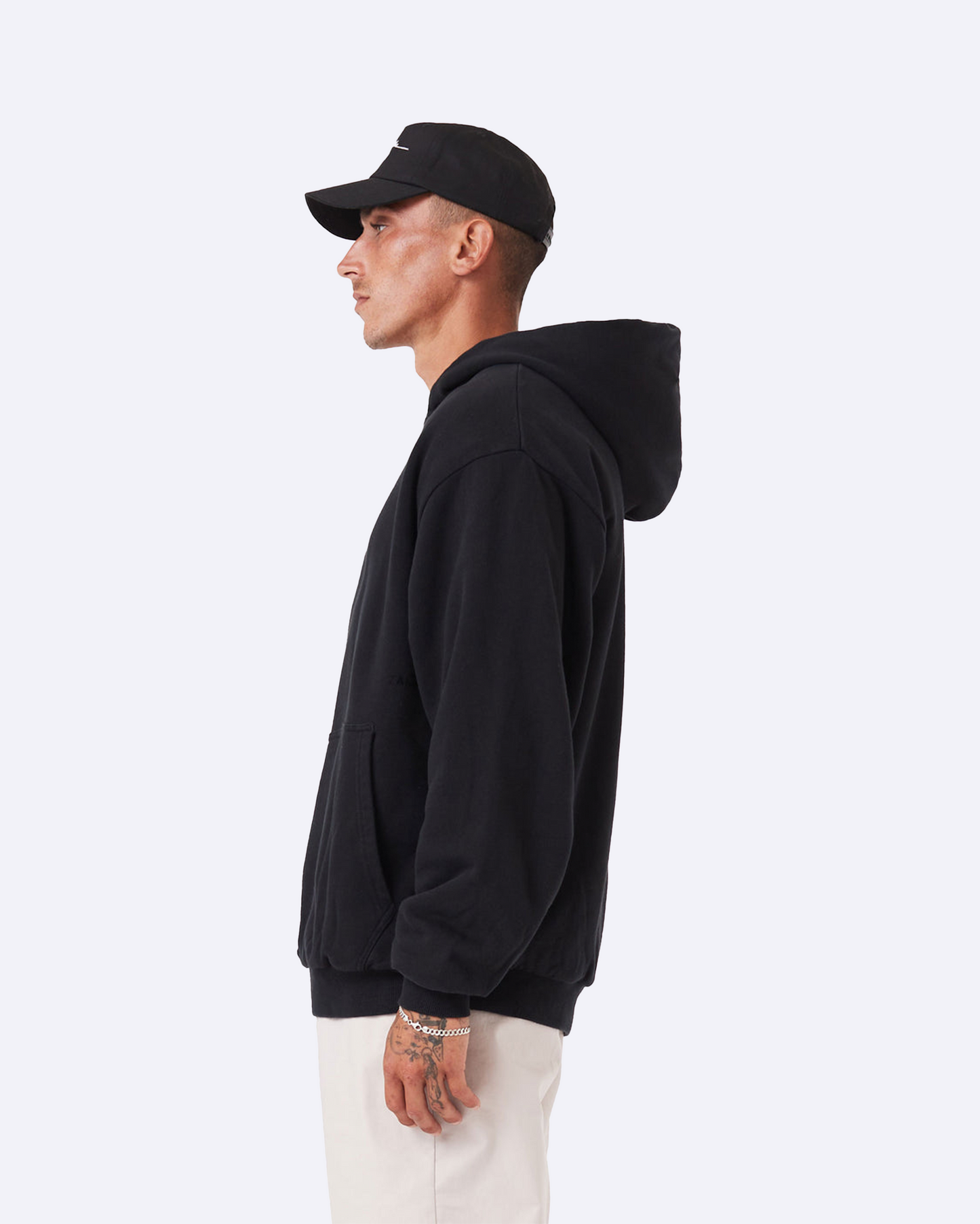 Box Hoodie Black