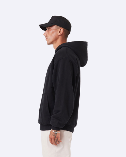 Box Hoodie Black