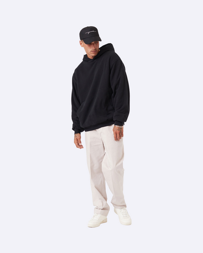 Box Hoodie Black
