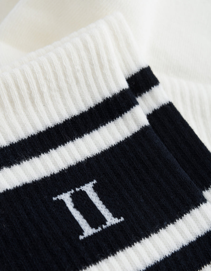 William Stripe 2 Pack Socks