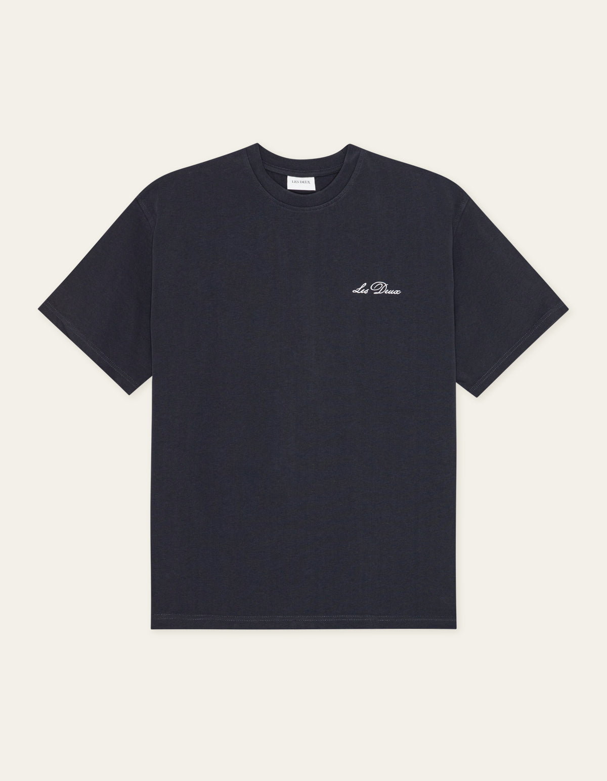 Crew T-Shirt  Dark Navy/White