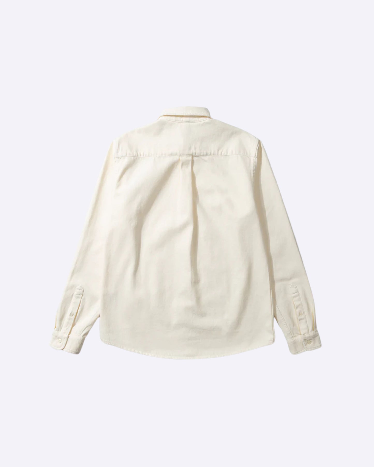 Duck Denim Shirt Plain Off White