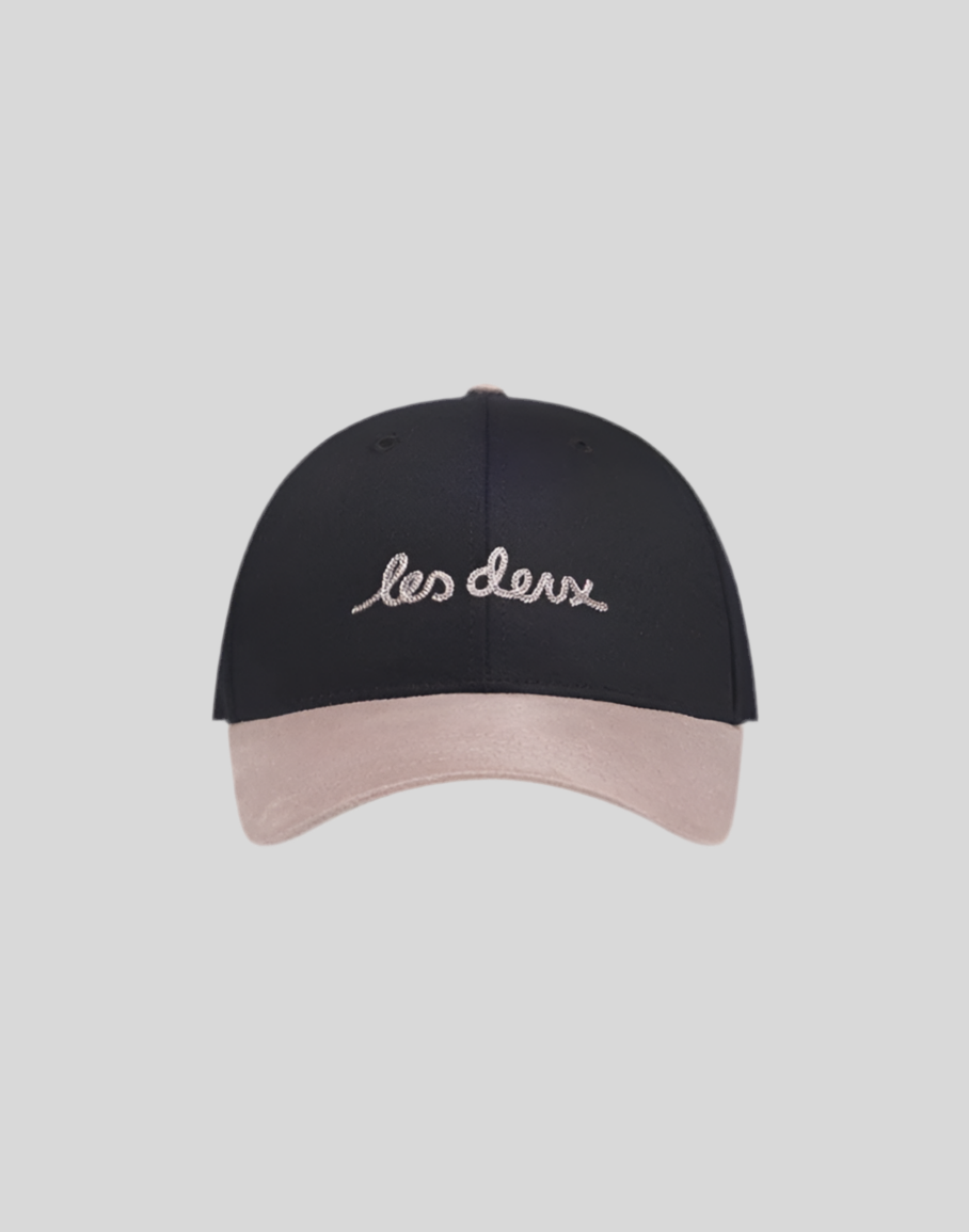 Brad Contrast Suede Baseball Cap