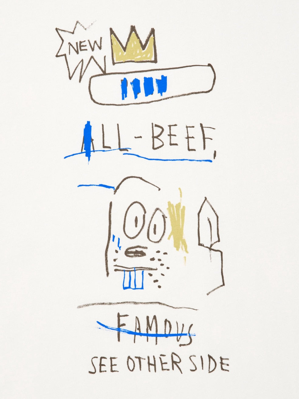 Uniqlo by Jean Michel Basquiat.