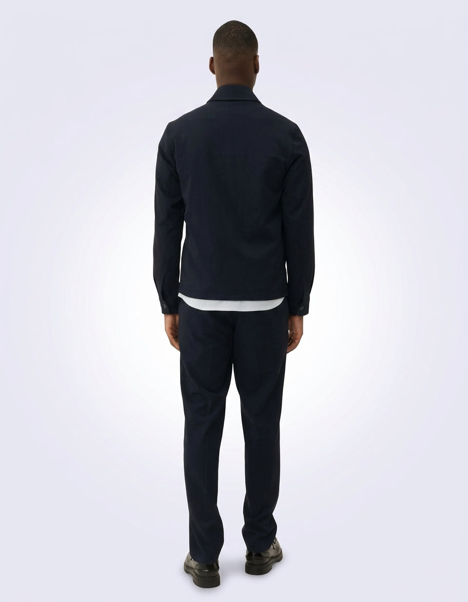 Como Coach Jacket Navy