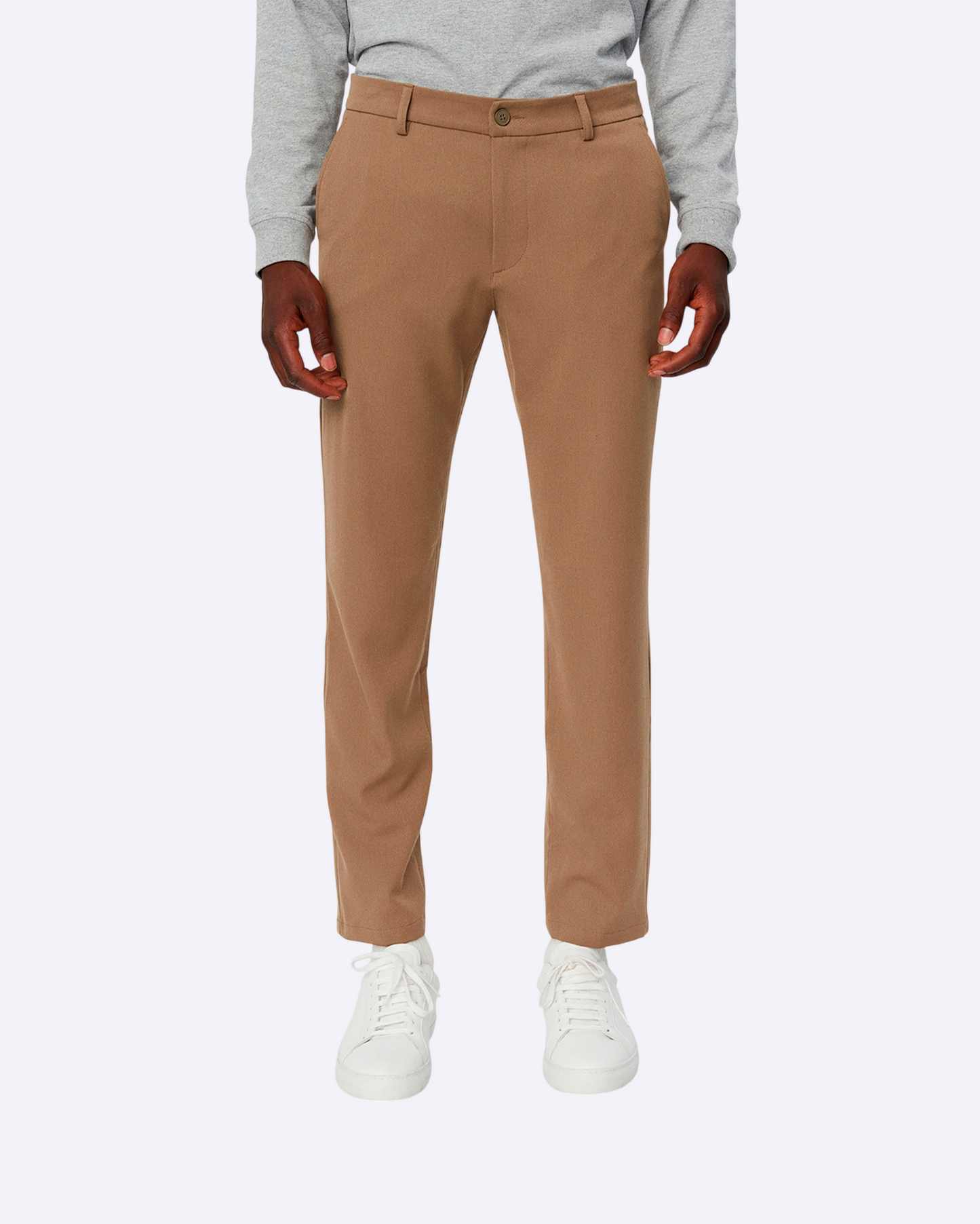 Como Reg Suit Pants Seasonal Lead Grey