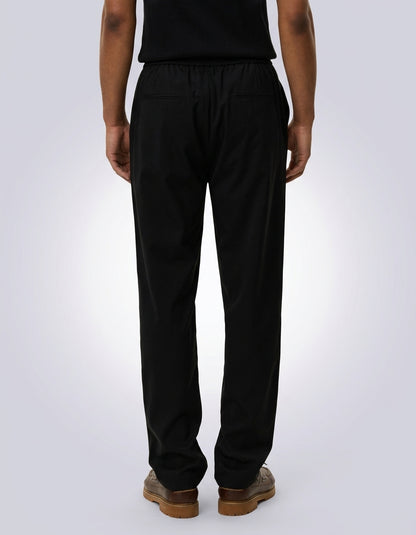 Como Tapered Drawstring Pants Black