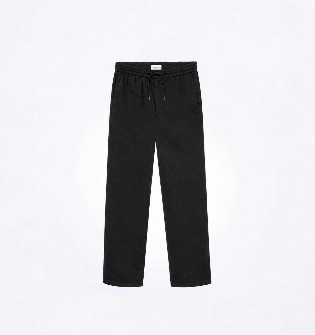 Como Tapered Drawstring Pants Black