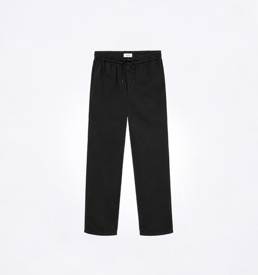 Como Tapered Drawstring Pants Black