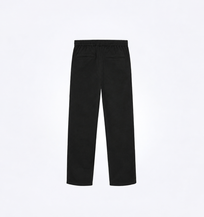 Como Tapered Drawstring Pants Black