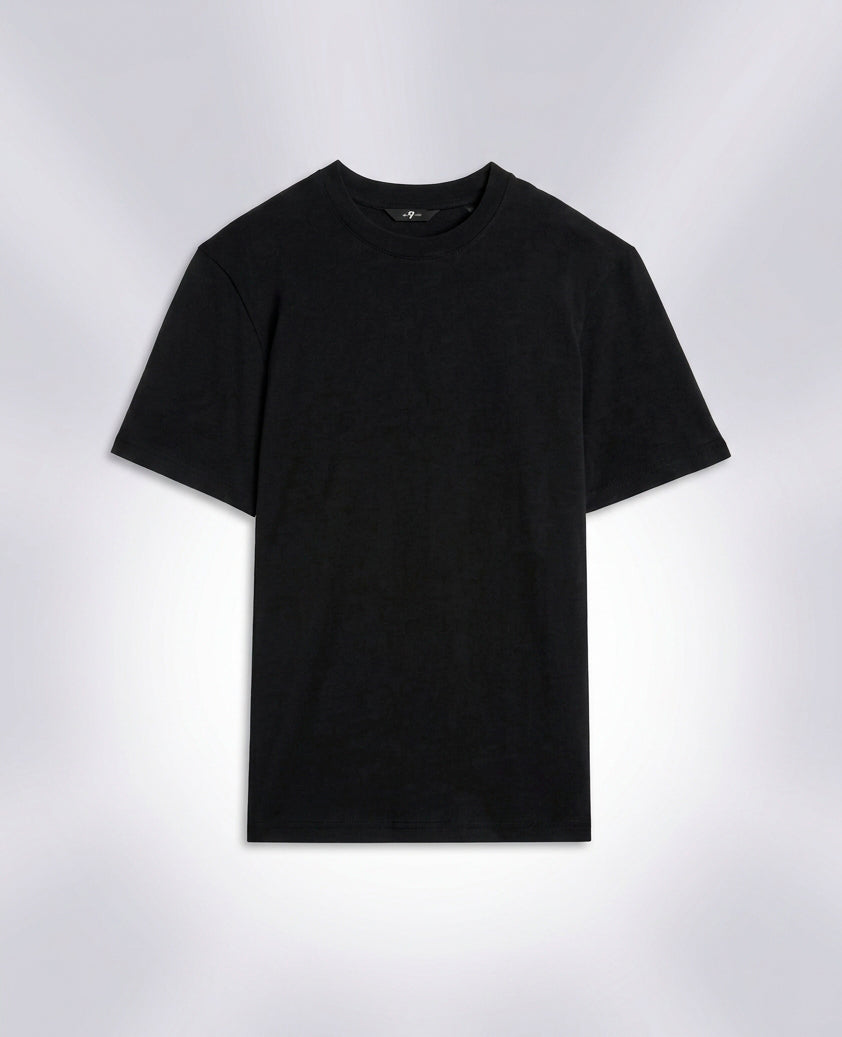 Crewneck SS Tee - Black