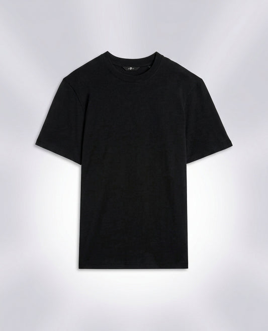 Crewneck SS Tee - Black