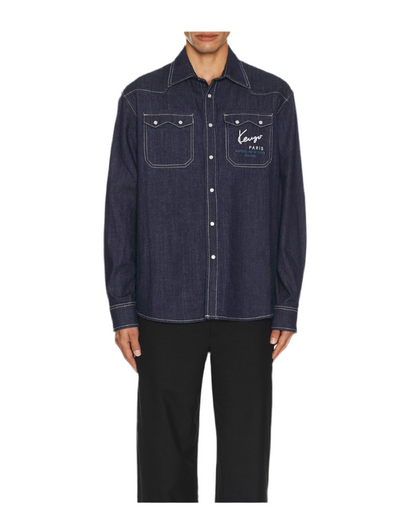KENZO SHIRT JEANS LONG SLEEVE