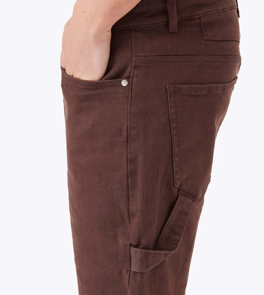 Carpenter Denim Short Dk Chocolate