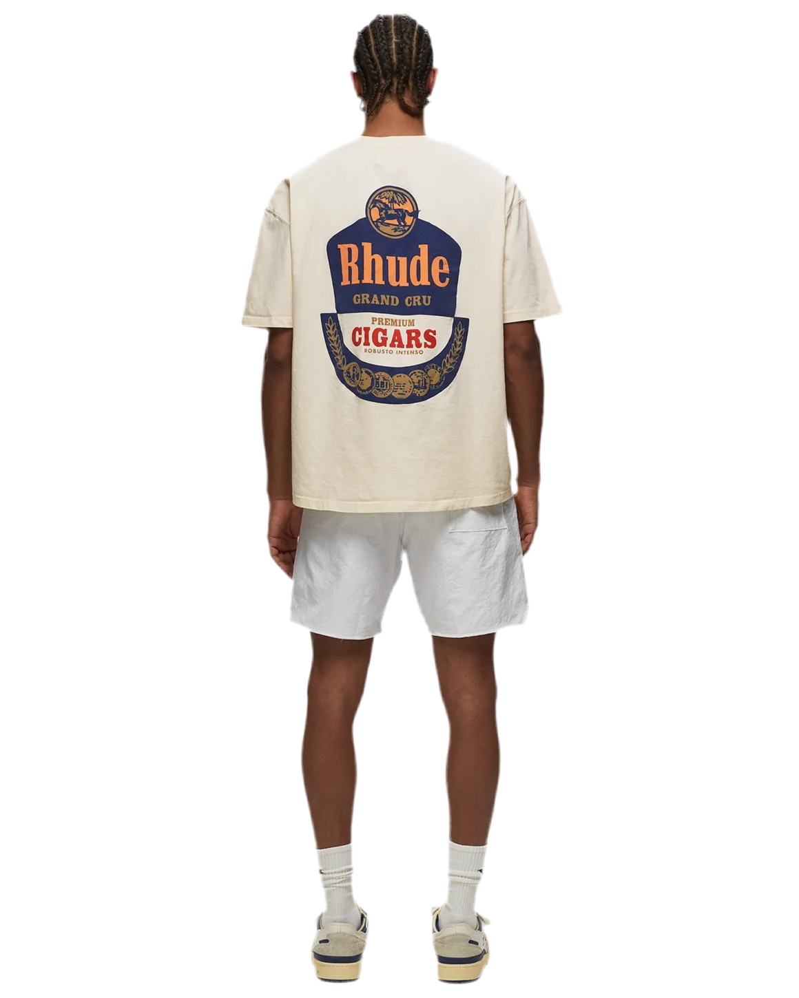 Rhude Grand Crue Tee Beige.