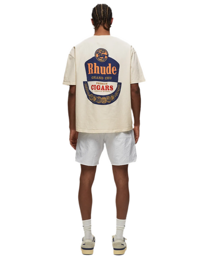 Rhude Grand Crue Tee Beige.