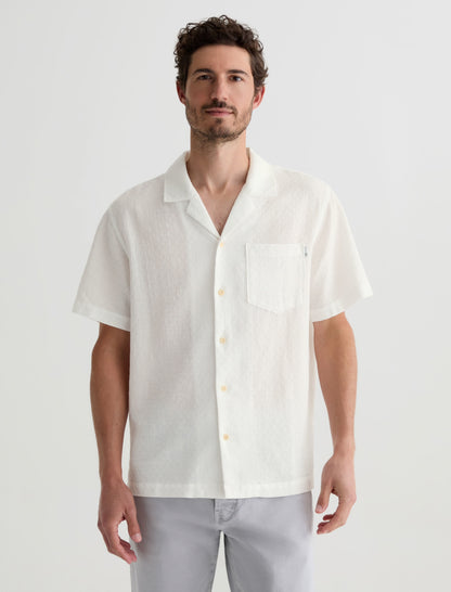 Foster s/s Shirt White