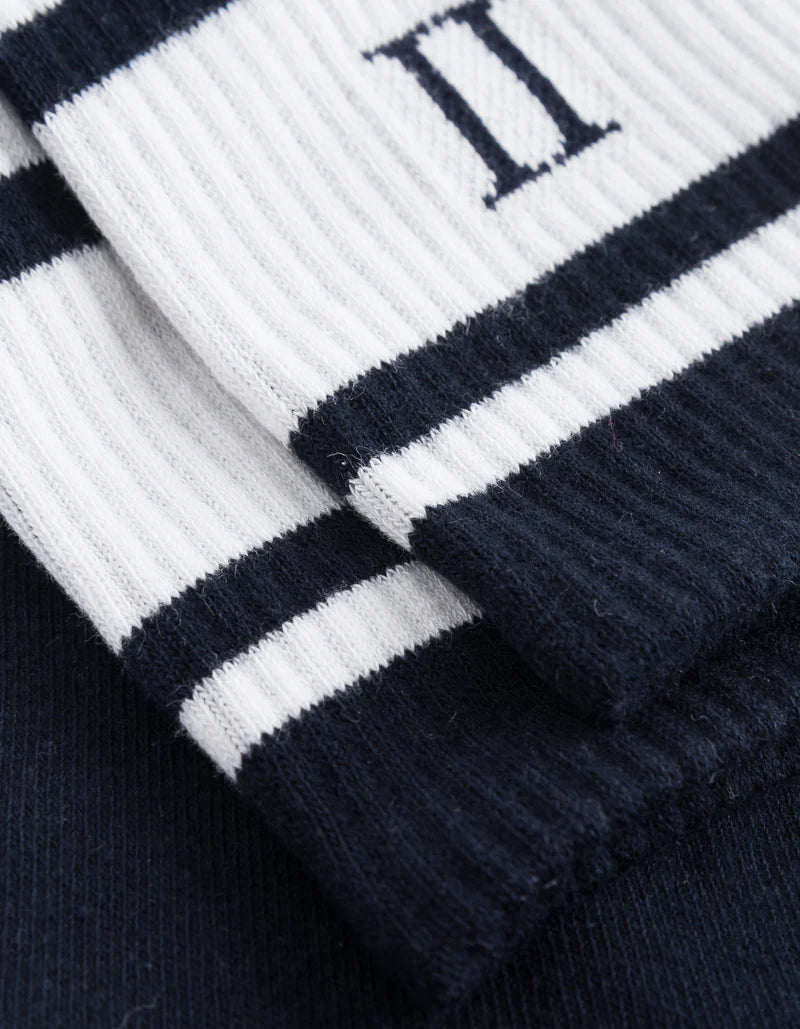 William Stripe 2 Pack Socks