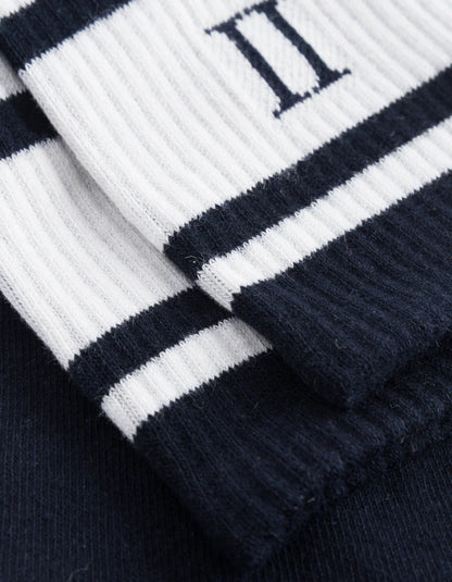 William Stripe 2 Pack Socks
