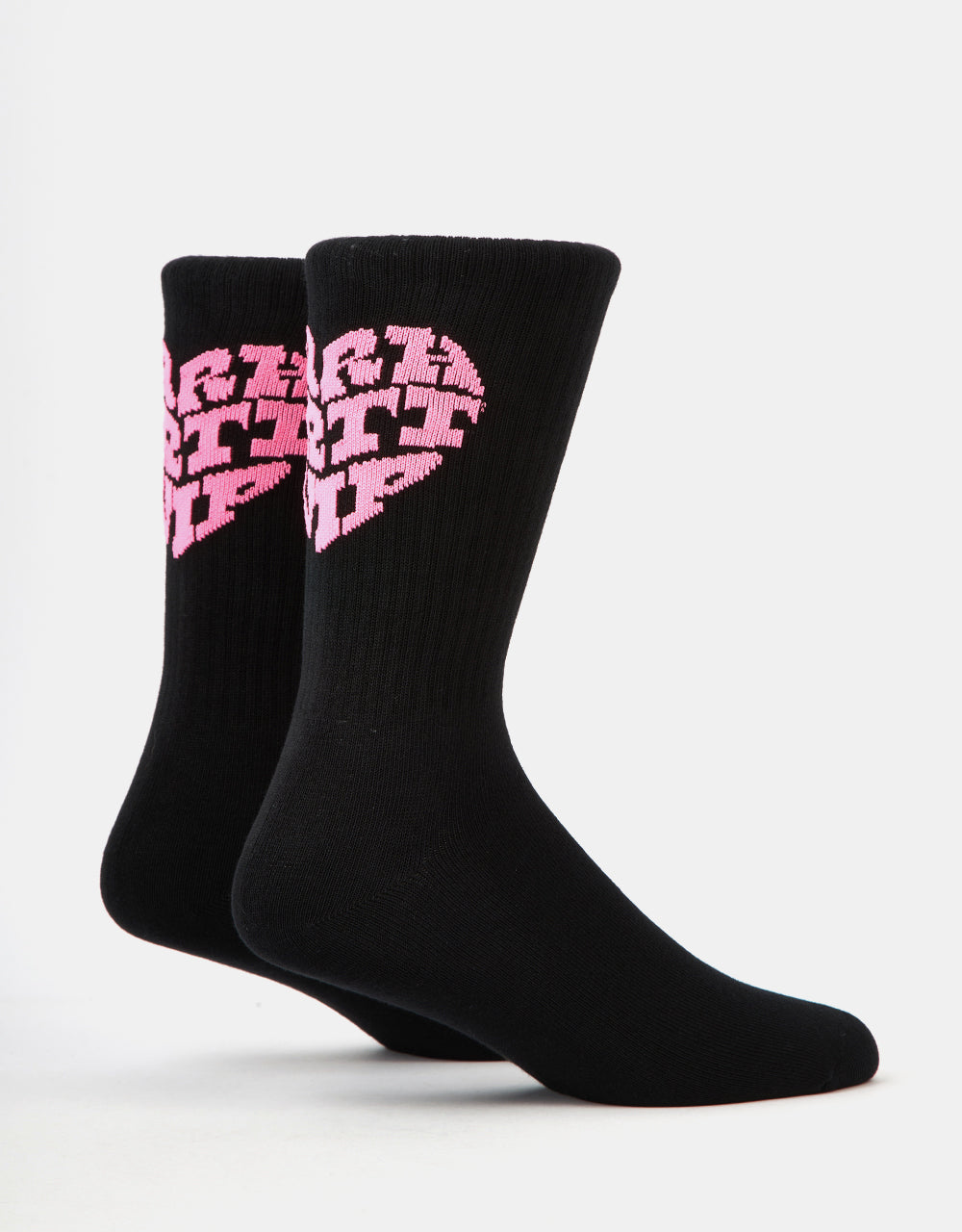 Heartbreak Black Socks