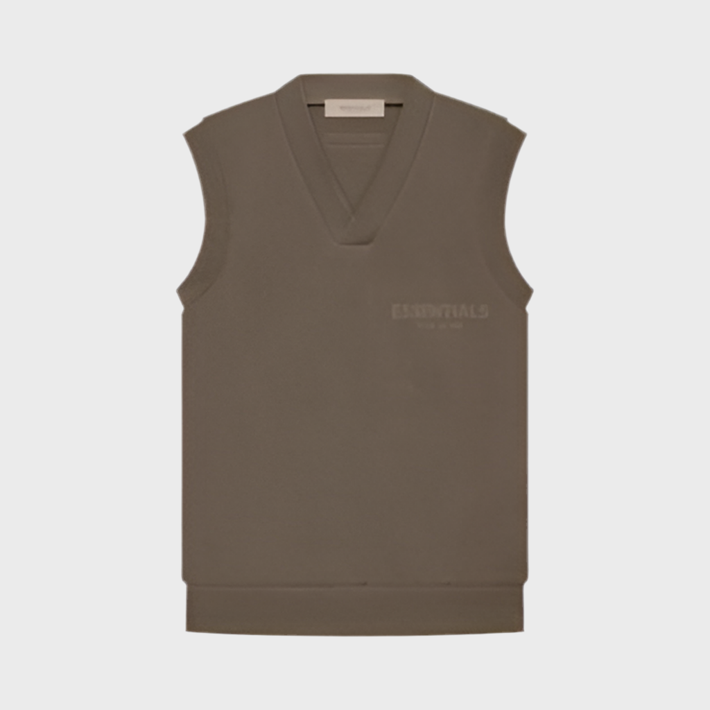Essentials Core Fleece V Neck Vest