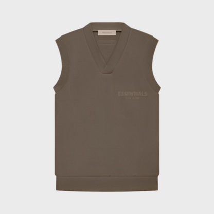 Essentials Core Fleece V Neck Vest