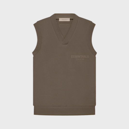 Essentials Core Fleece V Neck Vest