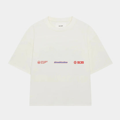 Grin Blued Oversized Tee