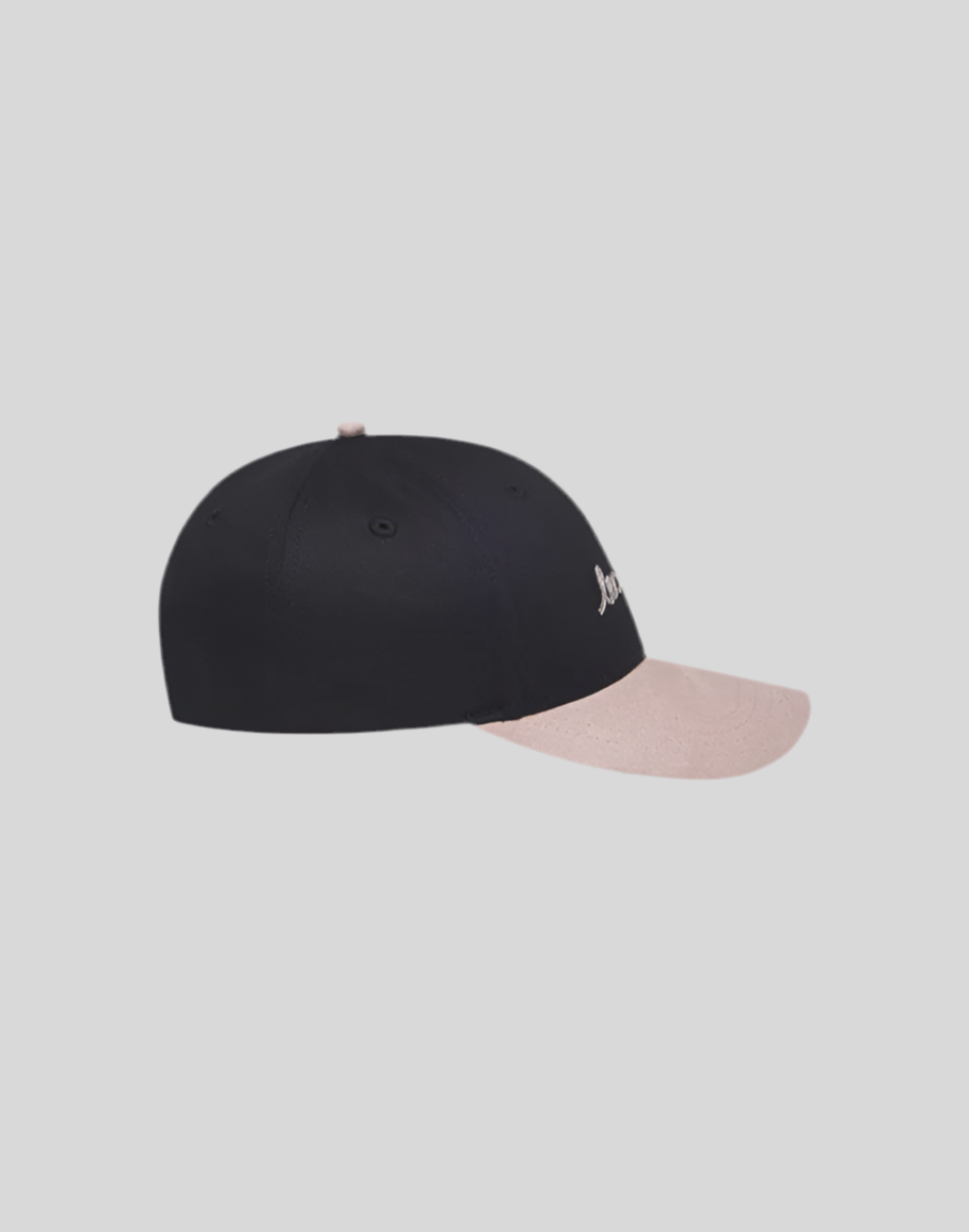 Brad Contrast Suede Baseball Cap