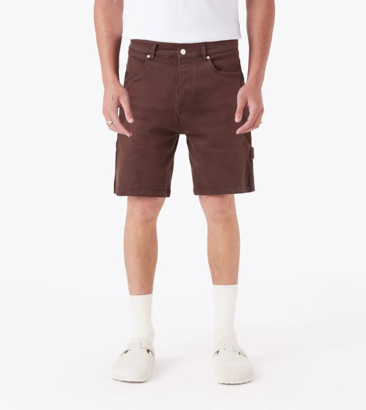 Carpenter Denim Short Dk Chocolate