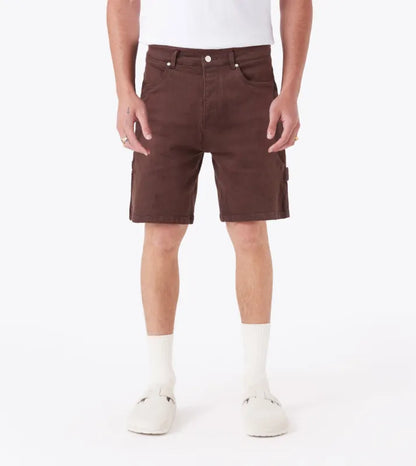 Carpenter Denim Short Dk Chocolate
