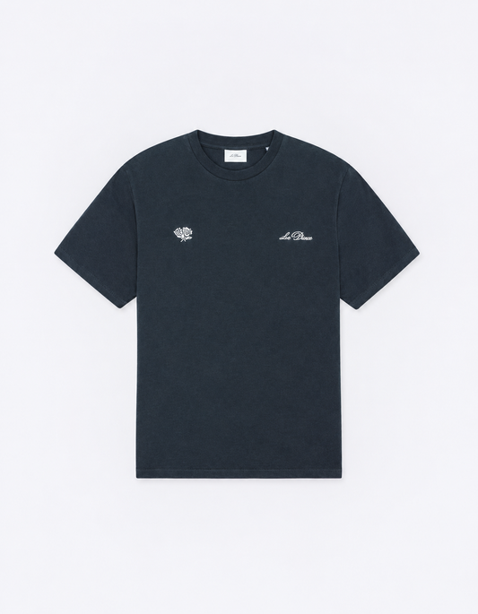 Deux T-Shirt - India Ink Blue