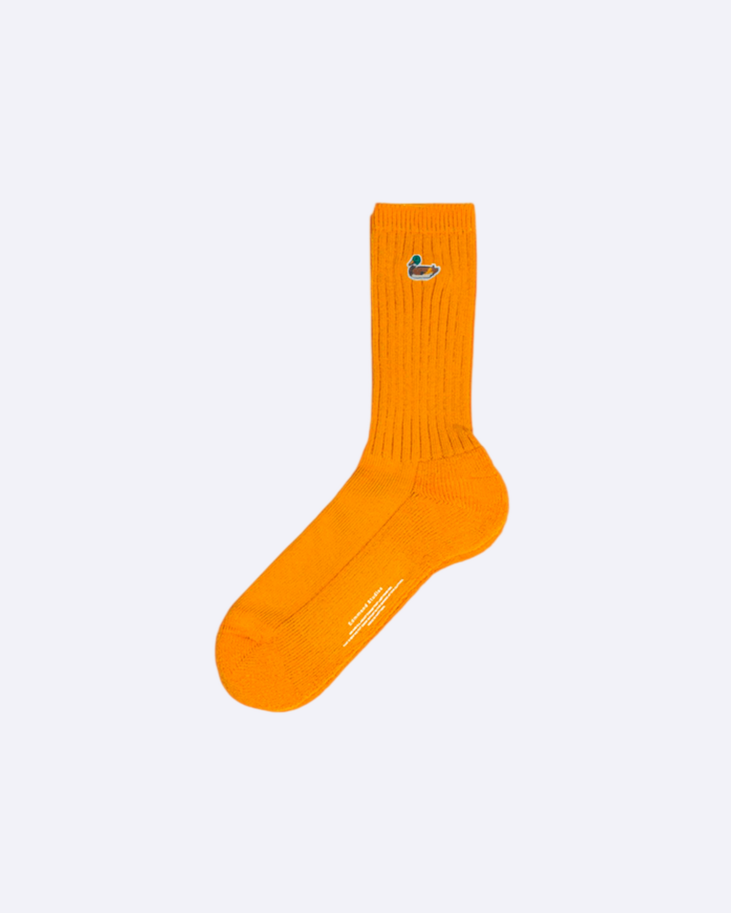 Duck Socks Plain Orange