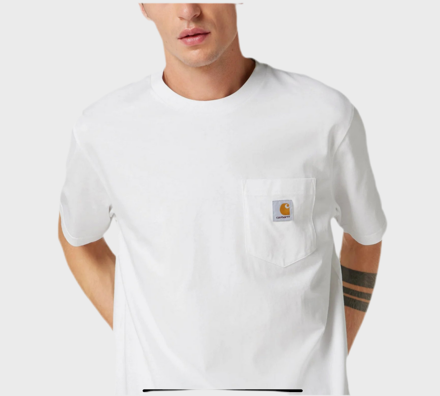 Pocket White T-Shirt