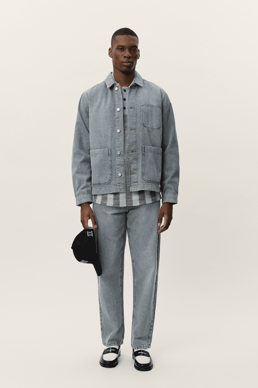 Layton Washed Denim Overshirt