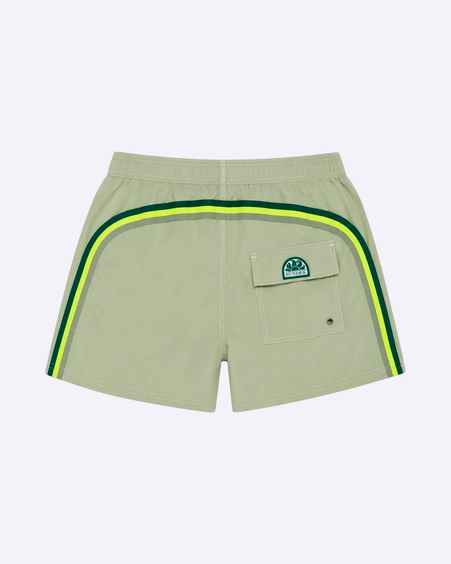 Elastic Waist Green Dust