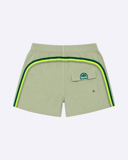 Elastic Waist Green Dust