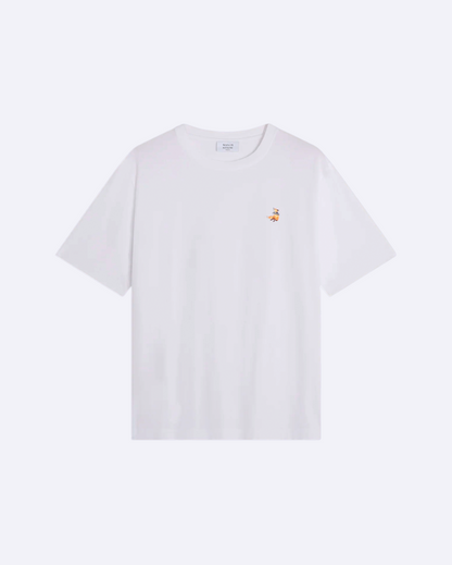 Embroidered T-Shirt - White