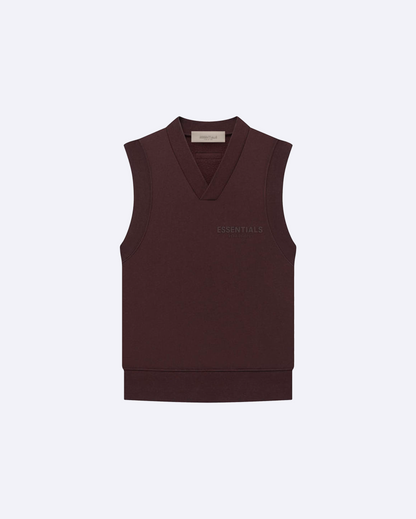 Essentials Core Fleece V Neck Vest