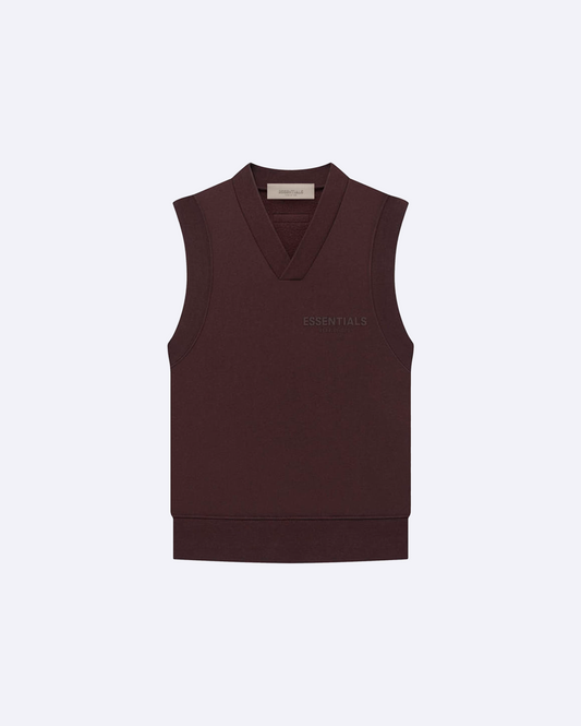Essentials Core Fleece V Neck Vest