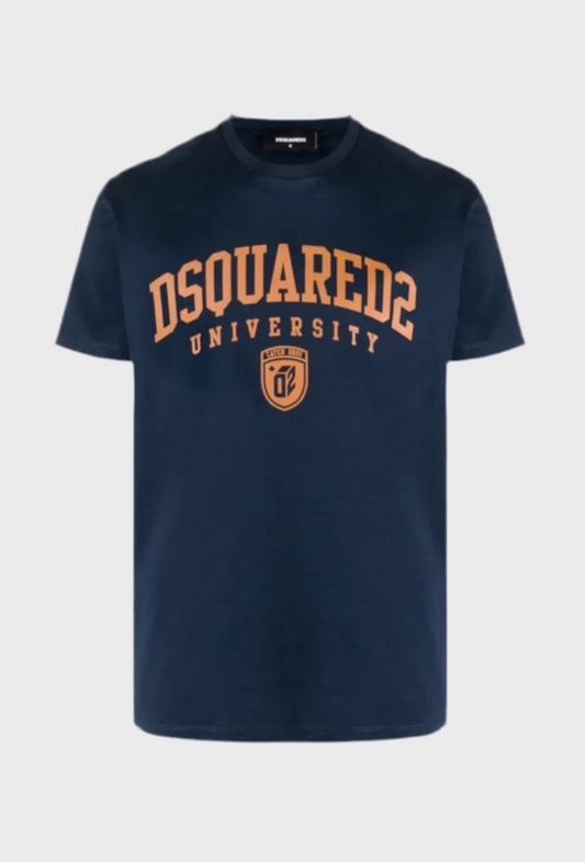 University Cotton Logo T-Shirt