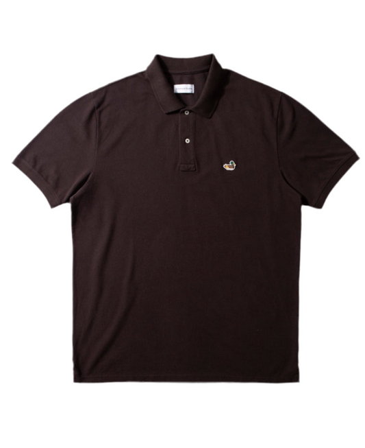 Edmmond Studios Wilson Polo Plain Chocolate