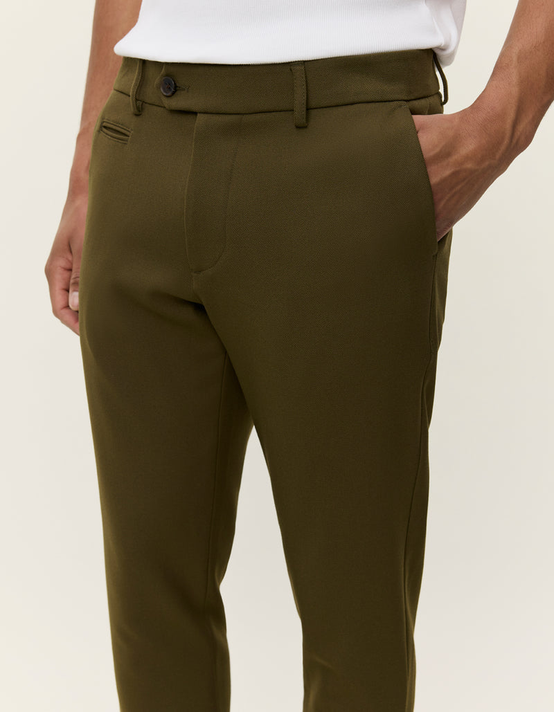 Como Reg Suit Pants Seasonal Military Olive